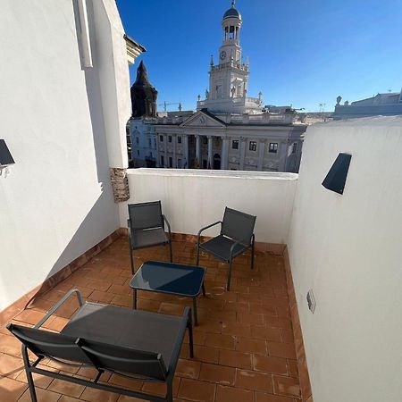 Penthouse La Plaza En Cadiz Centro Grupo Ac Gestionアパートメント エクステリア 写真