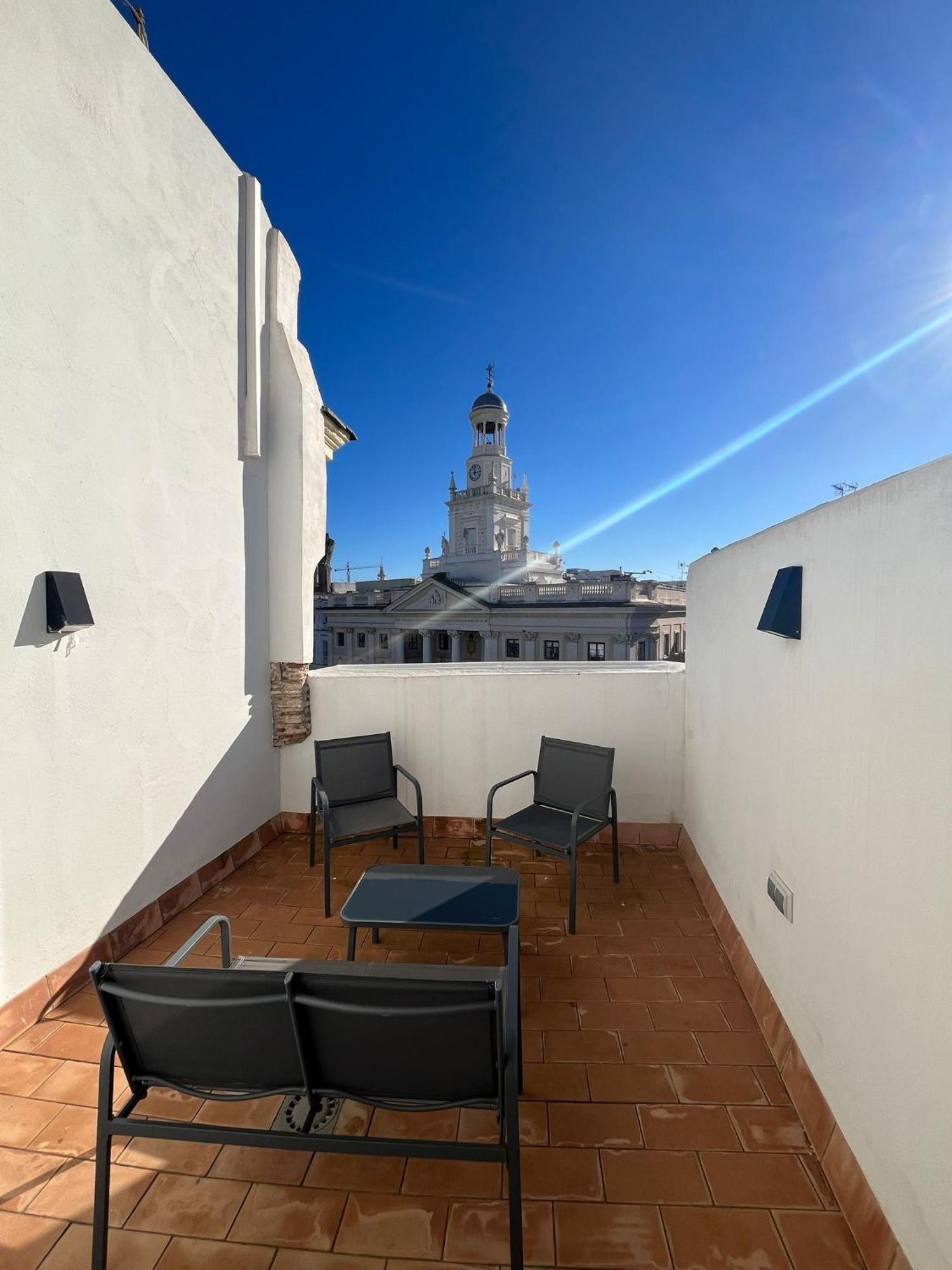 Penthouse La Plaza En Cadiz Centro Grupo Ac Gestionアパートメント エクステリア 写真